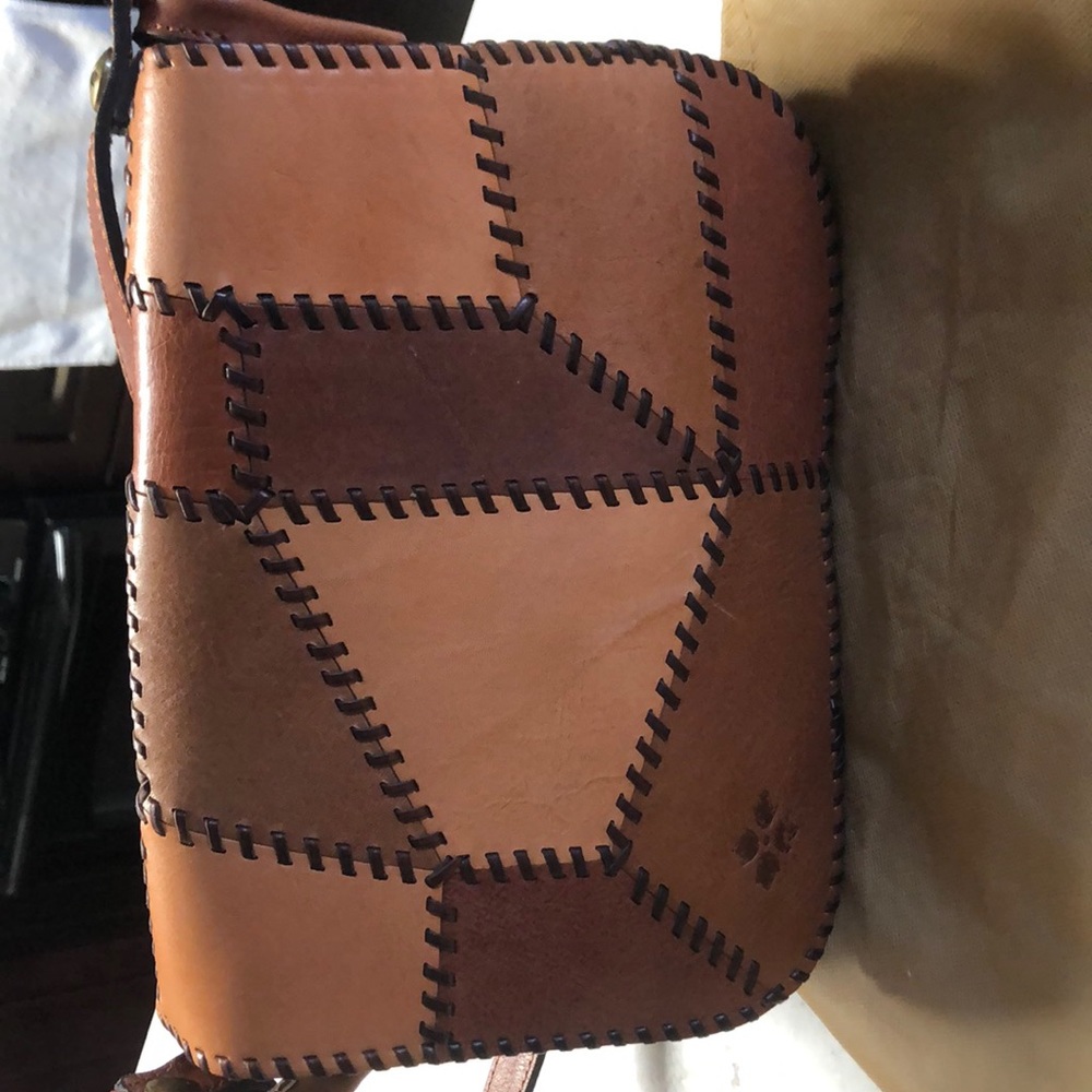 Patricia Nash Pat patchwork positano saddle bag
